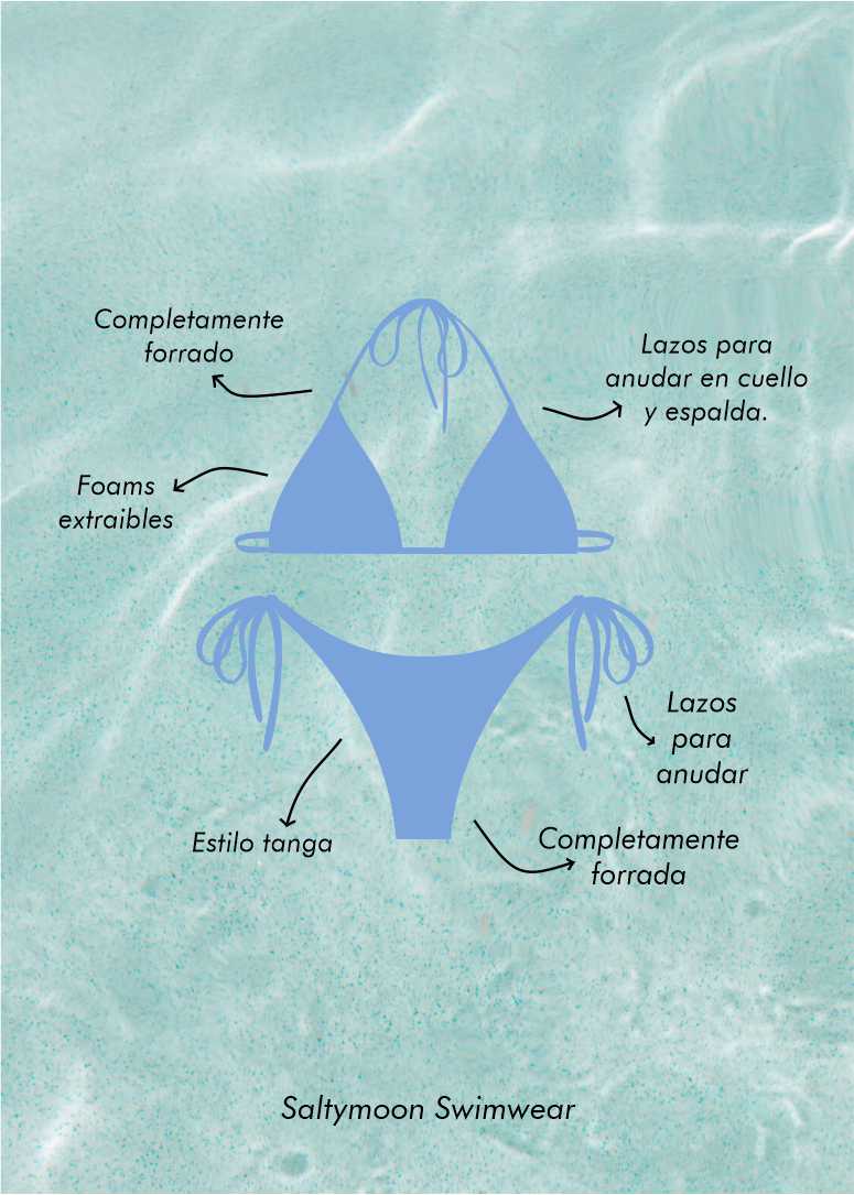 Bikini Amalfi Dream Beach (Tejido piqué)
