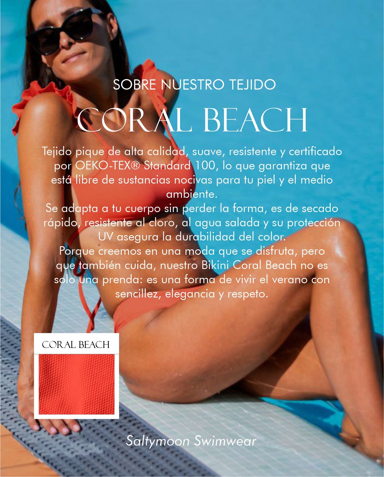 Bikini Cala Coral Beach (Tejido piqué)