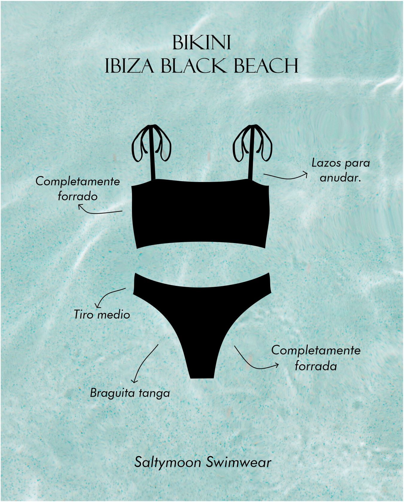 Bikini Ibiza Black Beach