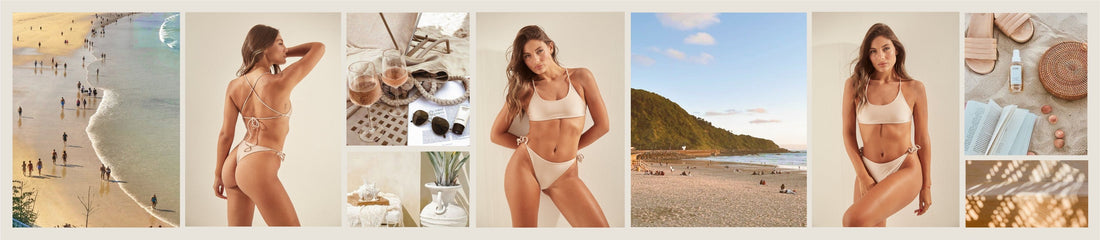 Bikini Cannes Champagne Sea inspirado en San Sebastián – Saltymoon Swimwear .