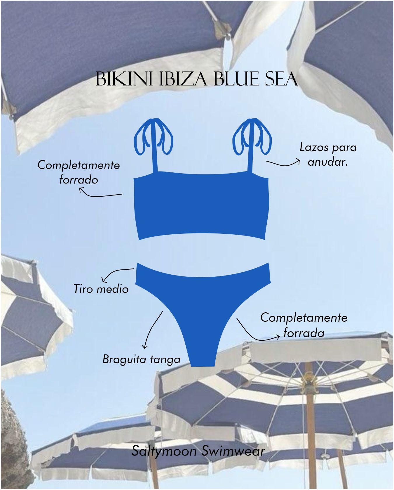 Bikini Ibiza Blue Sea características del modelo